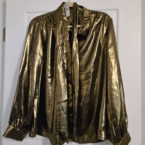 Beautiful gold foil shirt